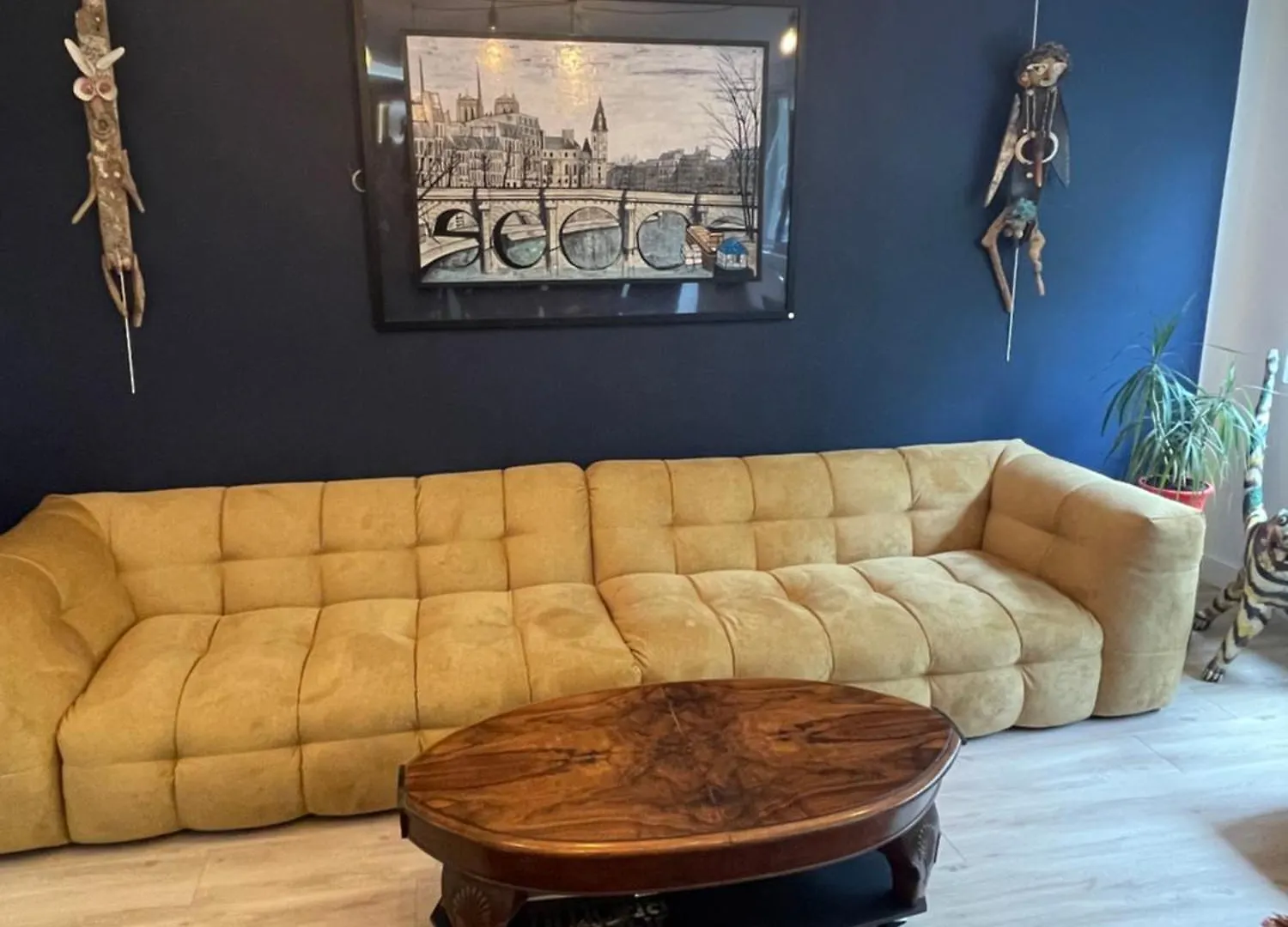 Appartement Style Galerie D'Art Avec Parking Paris