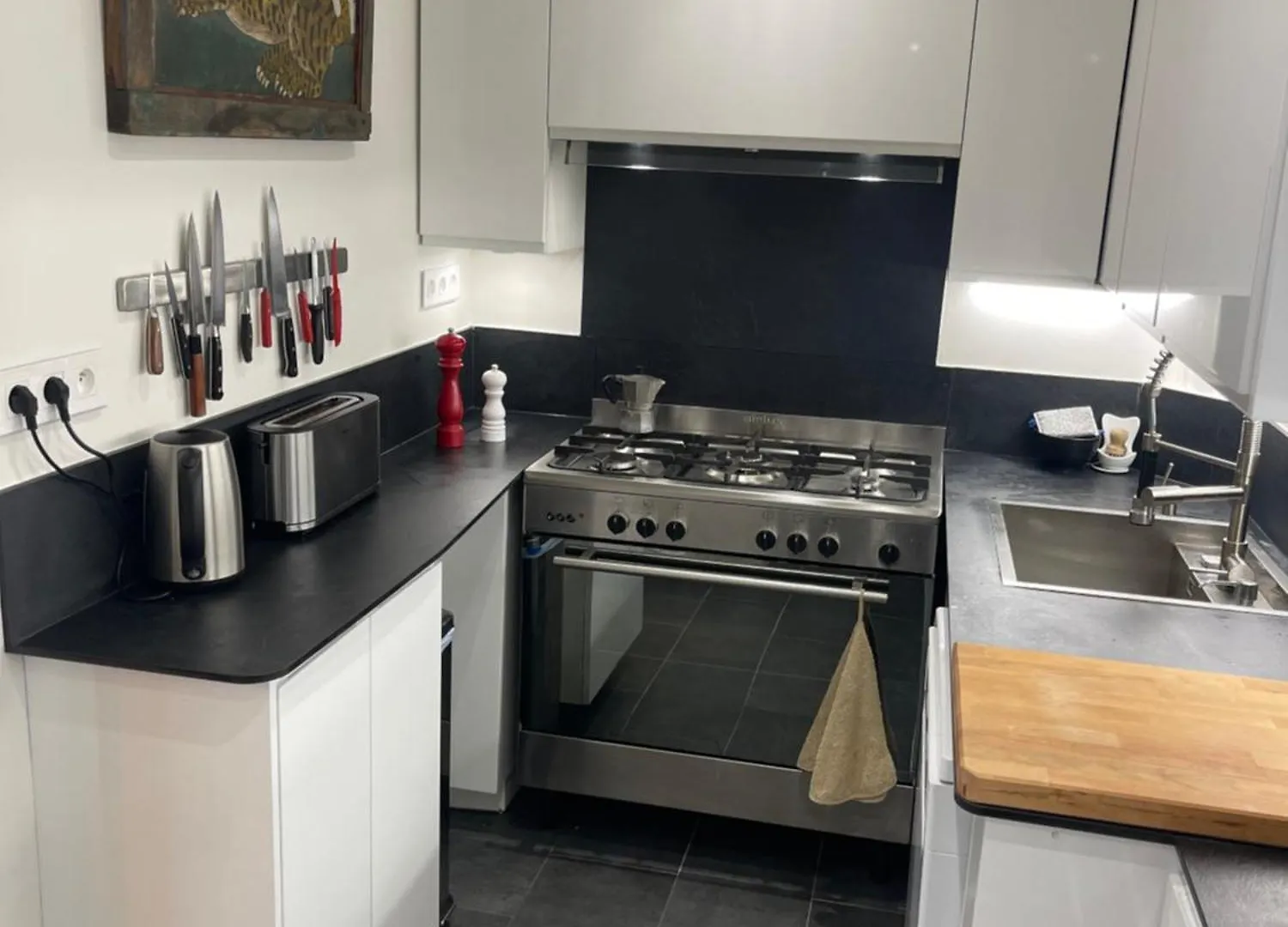 Apartment Appartement Style Galerie D'Art Avec Parking Paris France